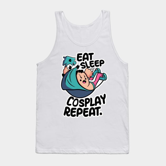 Cosplay Player Tank Top by yourfavdraw